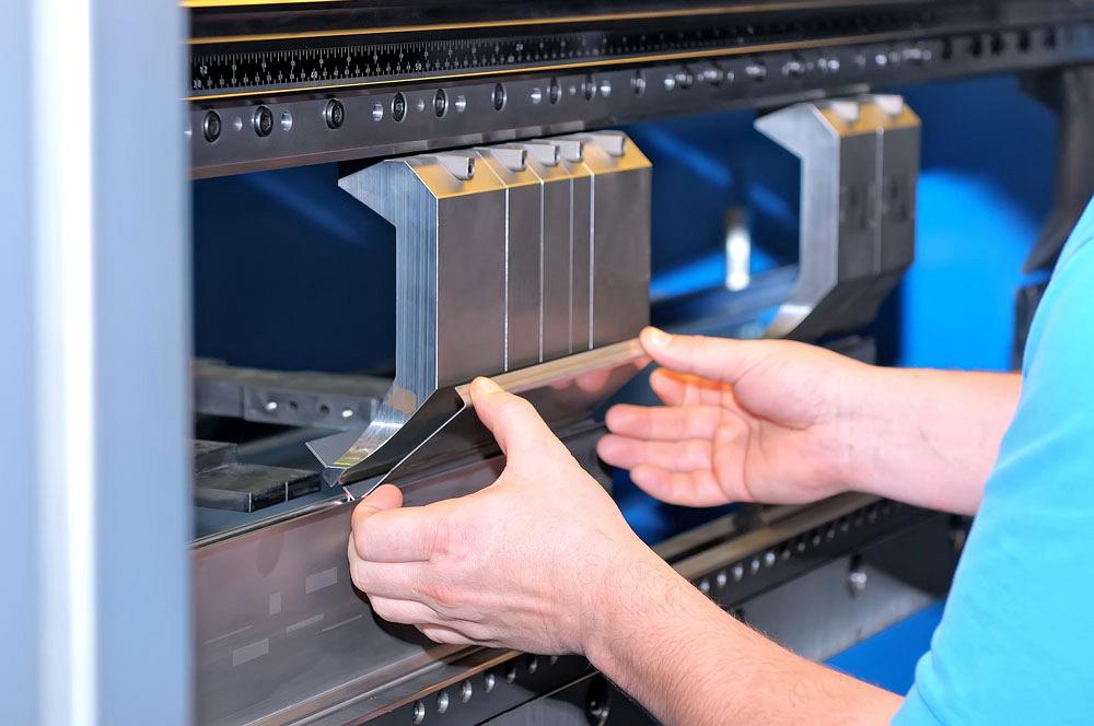 Press brake setup