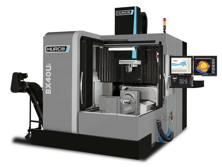 Hurco BX40Ui 5-Axis CNC double-column machining center provides